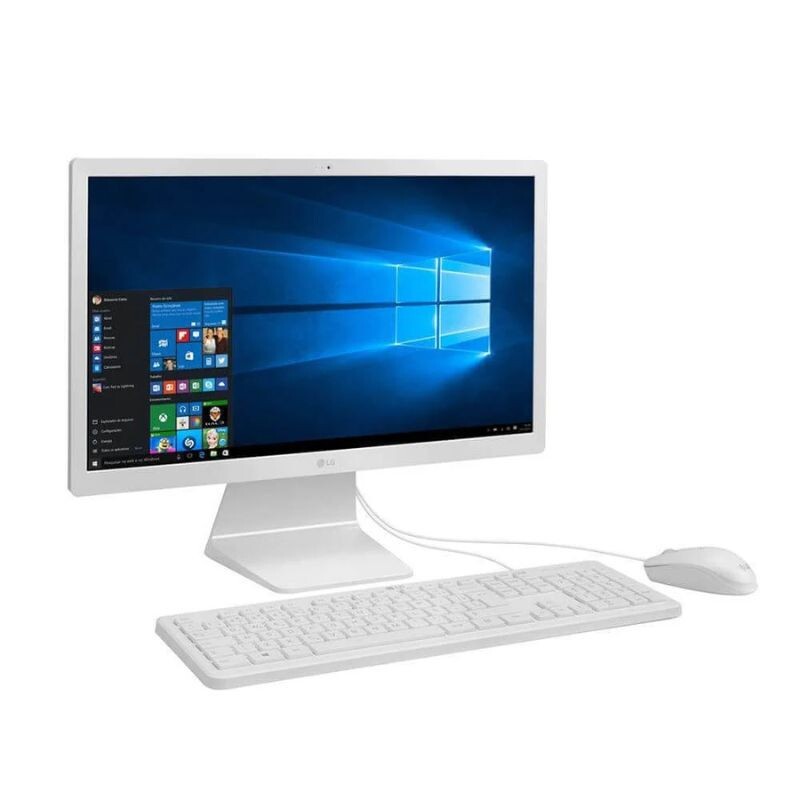 ALL-IN-ONE LG 22V280 QUAD CORE 4GB/SSD 240GB/21.5"/W11 BRANCO