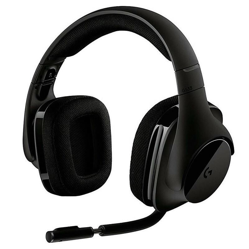 FONE LOGITECH USB GAMER C/MICROFONE G533 PRETO