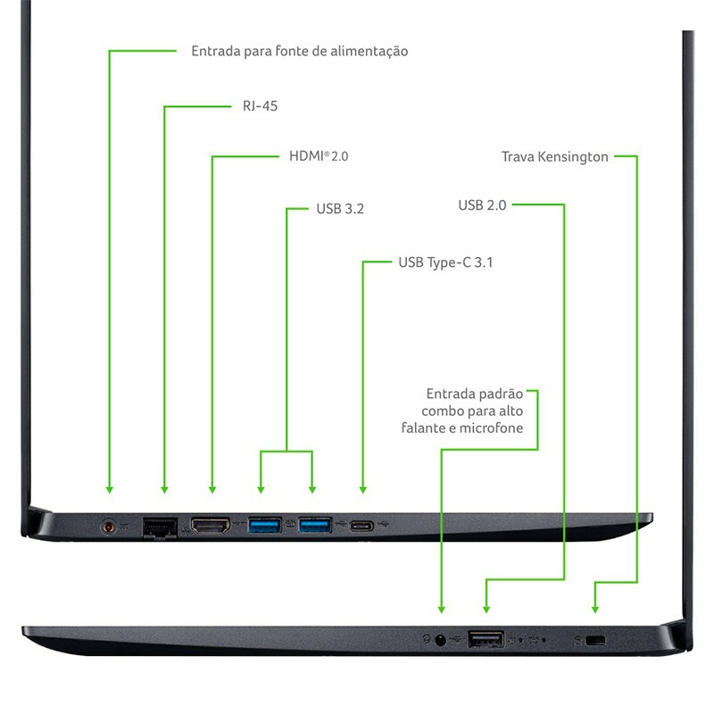 NOT.ACER ASP.5 I5-1021U 8GB/SSD 256GB/15.6" W10PT.