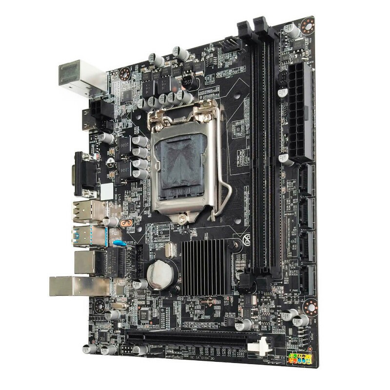 PLACA MAE BLUECASE BMBH110-D BOX DDR4 1151P       