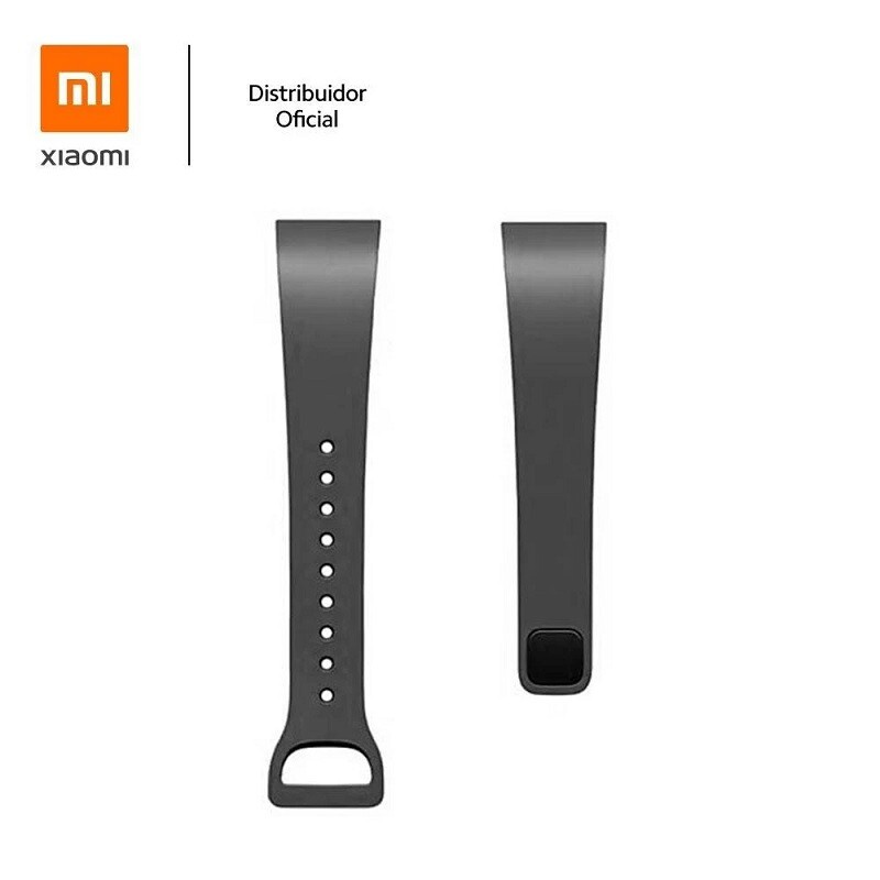 BRACELETE XIAOMI SILICONE BAND 4C XM527PRE PRETO  