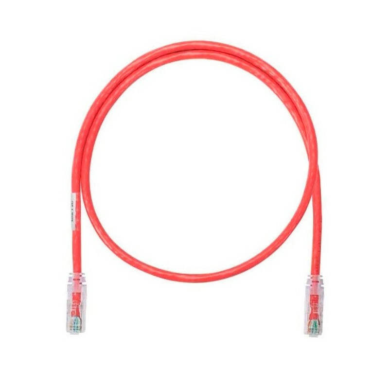 PATCH CORD SOHOPLUS CAT.6  0.5MTS T568A/B VERM    