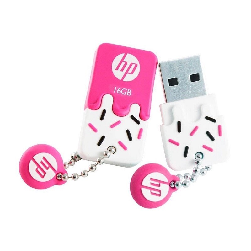 PEN DRIVE 16GB HP 2.0 MINI V178P ROSA             