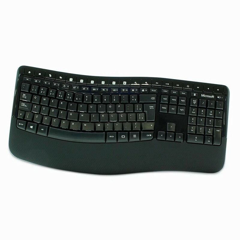 TECLADO+M MICROSOFT USB S/FIO COMFORT 5050 PT     