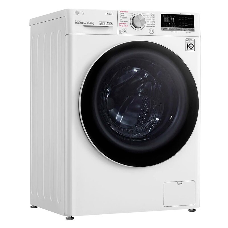 LAVA-SECA SMART LG 13KG VC4 CV5013WC4 127V BRANCA 