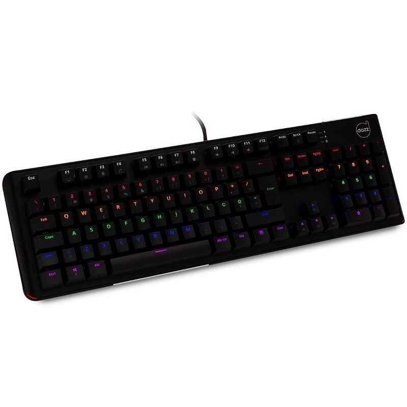 TECLADO DAZZ GAMER MECANICO PREDATOR PT           