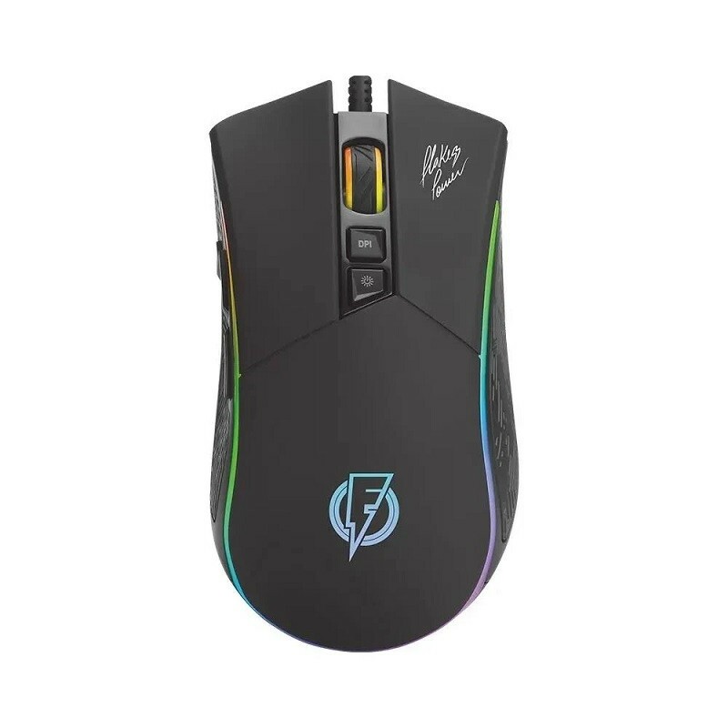 MOUSE ELG GAMER EPIC 4800DPI FLKM001 PRETO        