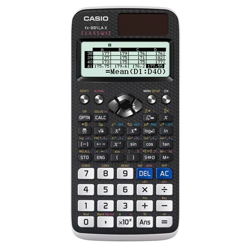 CALCULADORA CASIO CIENTIFICA FX-991LAX PRETA      