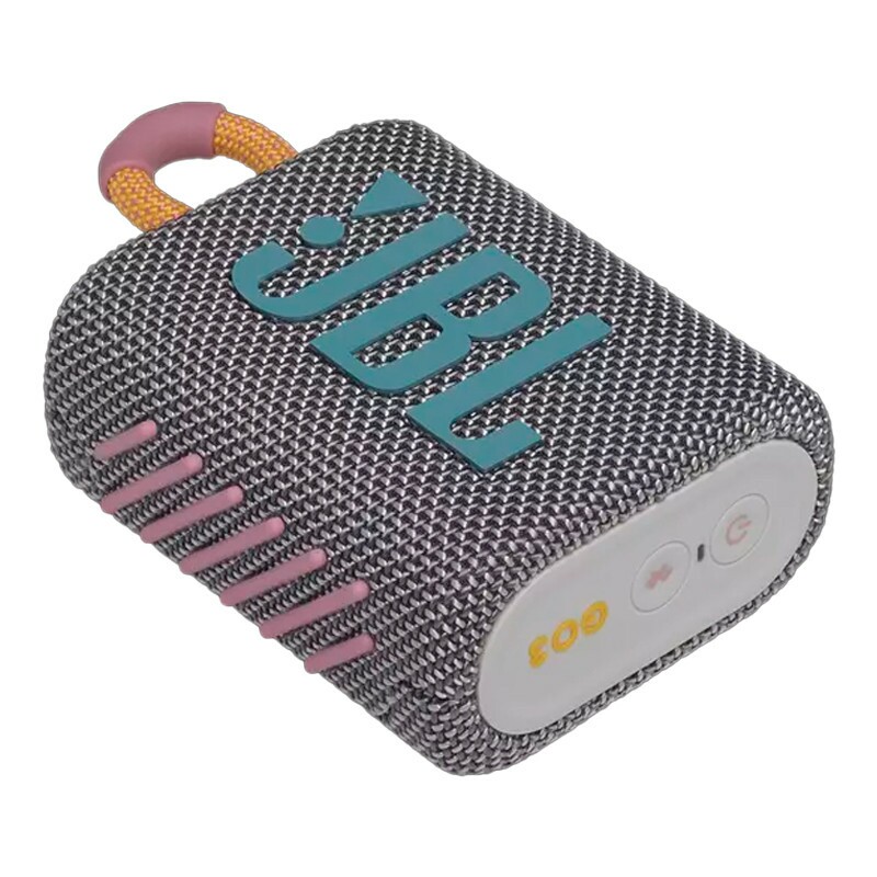 CAIXA DE SOM JBL GO3 BLUETOOTH PRATA              