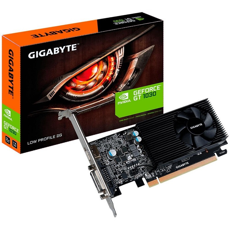 PLACA DE VIDEO PCI-EX.GIGABYTE NVIDIA GEFORCE GT1030 2GB DDR5 