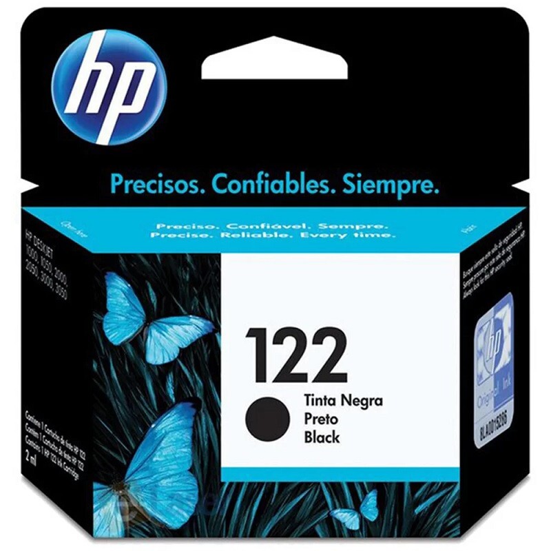 CARTUCHO HP 122 - PRETO CH561HB - 2ML             