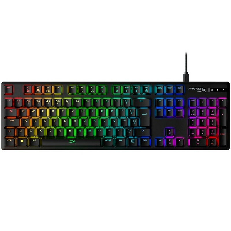 TECLADO HYPERX GAMER ALLOY ORIGINS MECANICO       