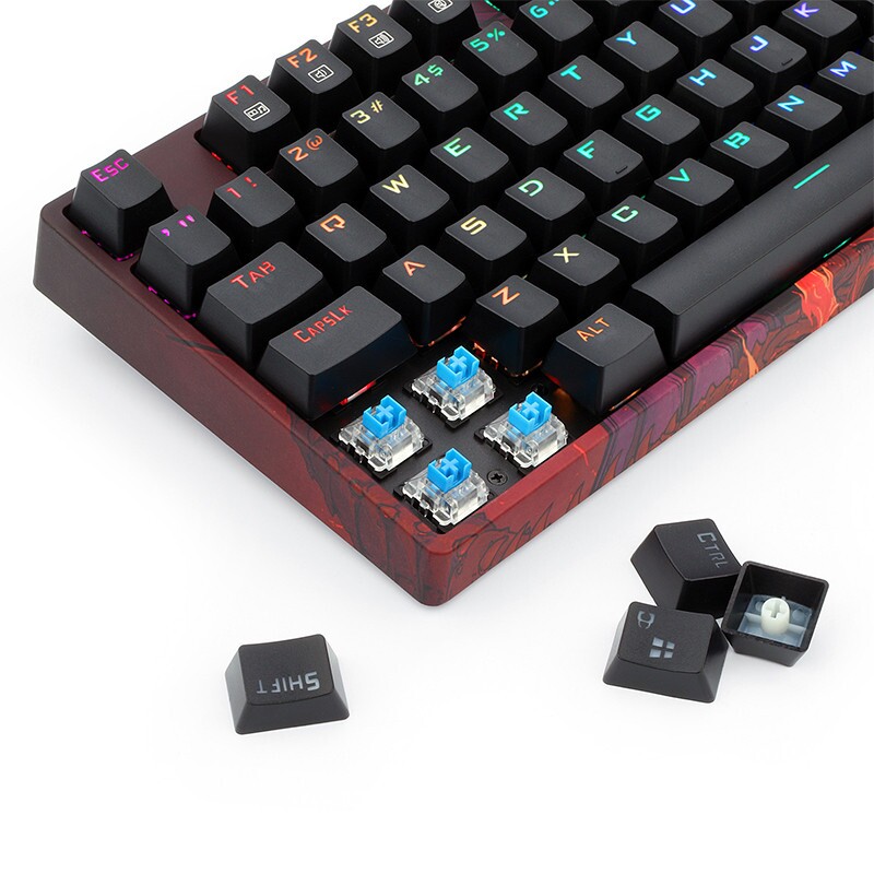 TECLADO REDRAGON GAMER INFERNAL DRAGON ID582      