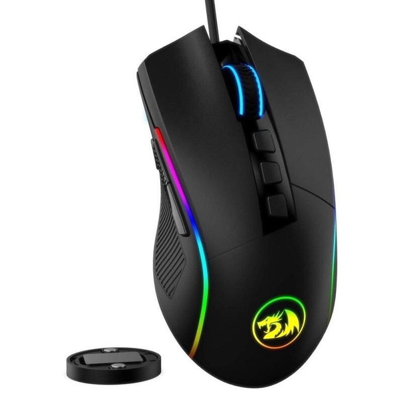 MOUSE REDRAGON GAMER LONEWOLF 2 RGB PT            