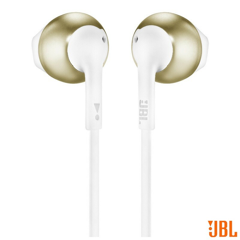 FONE JBL TUNE 205 BLUETOOTH BR/DOURADO            