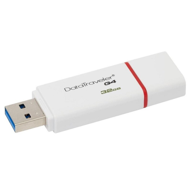 PEN DRIVE 32GB KINGSTON 3.0 VERMELHO DTIG4/32GB   