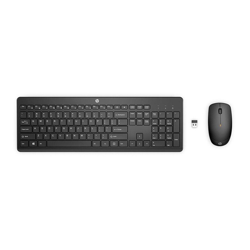 TECLADO+M. HP S/FIO 18424AA#ACA KIT 230 PRETO         