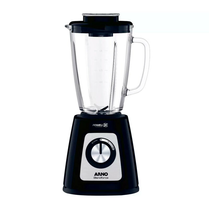 LIQUIDIFICADOR ARNO BLENDFORCE COM JARRA DE VIDRO 