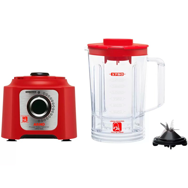 LIQUIDIFICADOR ARNO POWER MAX 1400 127V VM LN56