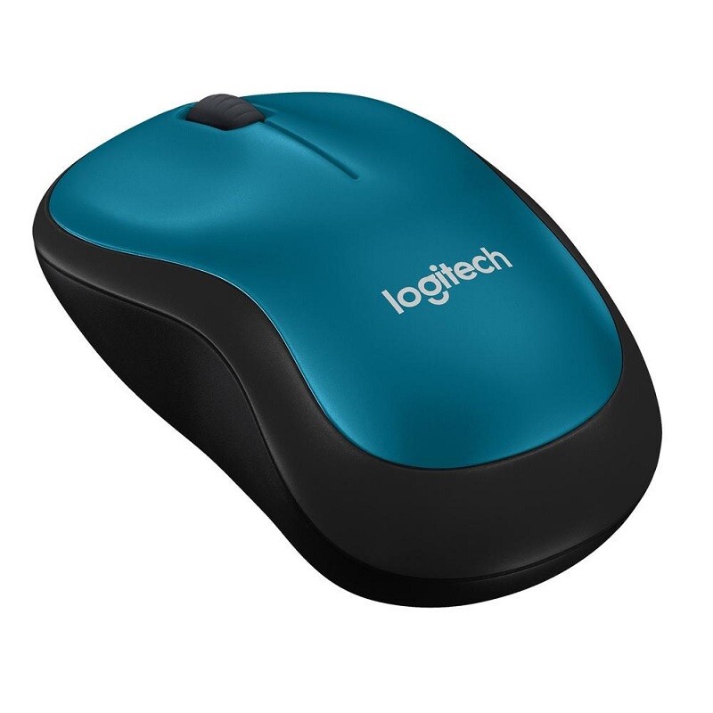 MOUSE LOGITECH USB S/FIO M185 RC/NANO AZUL 