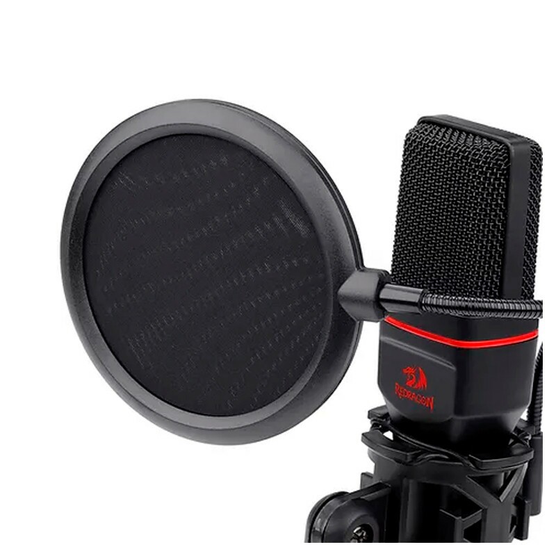 MICROFONE REDRAGON GAMER STREAMER SEYFERT         