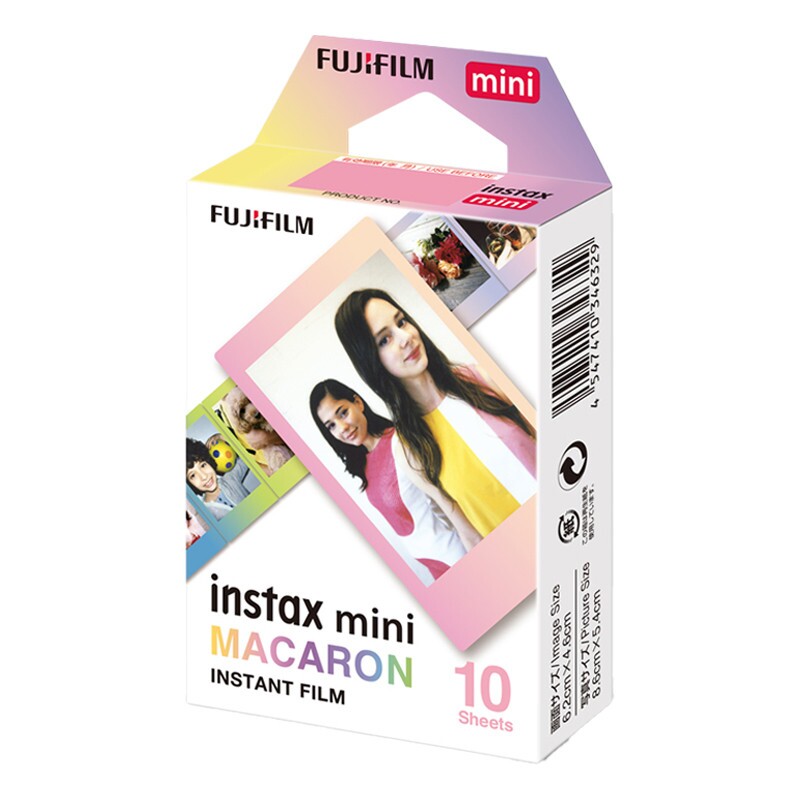 FILME INSTAX MINI MACARON 10 FOTOS                