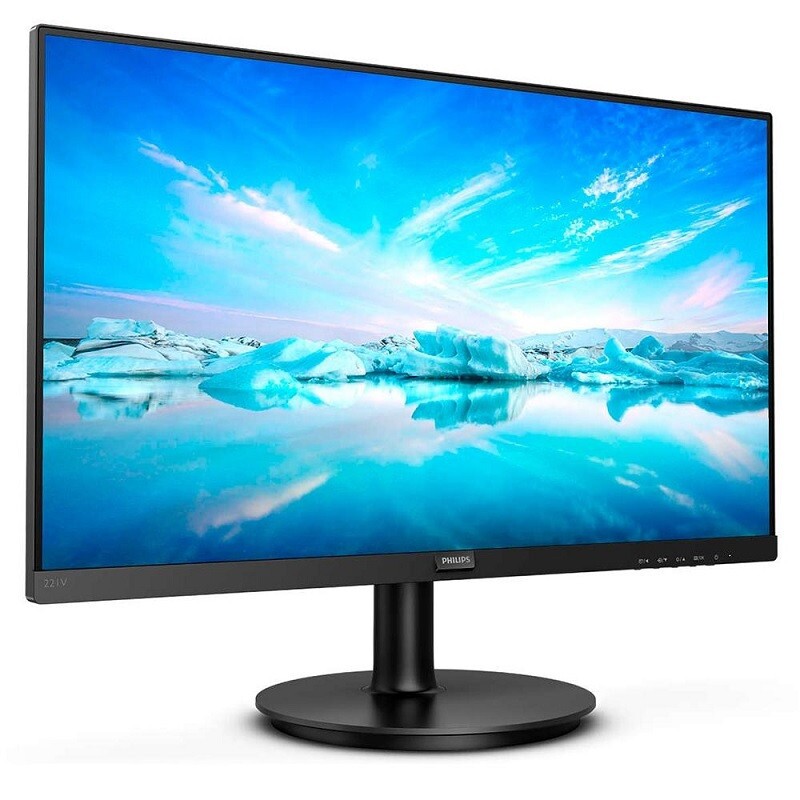 MONITOR PHILIPS "21.5" LED 221V8 WIDE WVA HDMI PT 