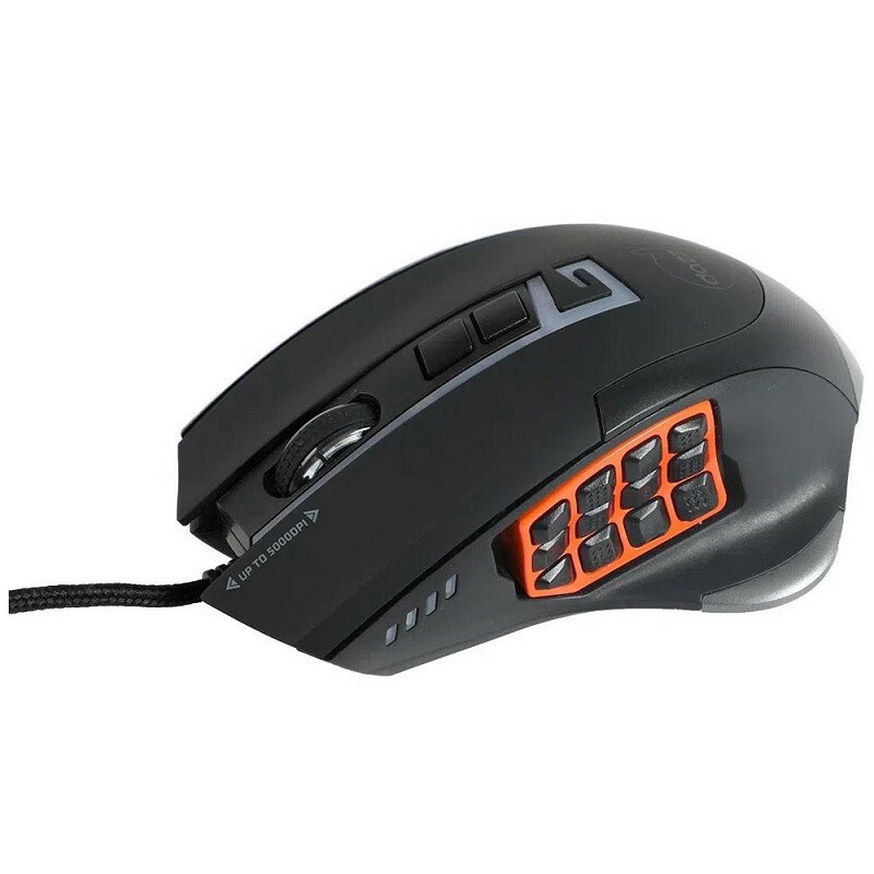 MOUSE DAZZ USB GAMER MOBA PRO 5000DPI             