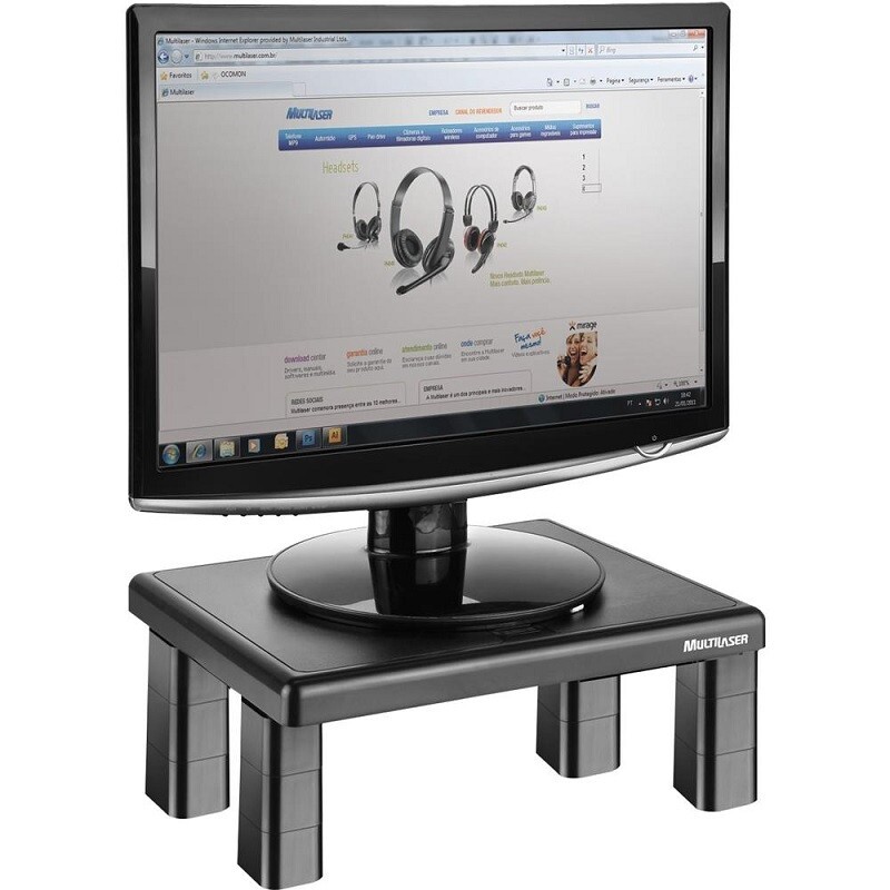 SUPORTE ERGONOMICO MULTILASER P/MONITOR AC125     
