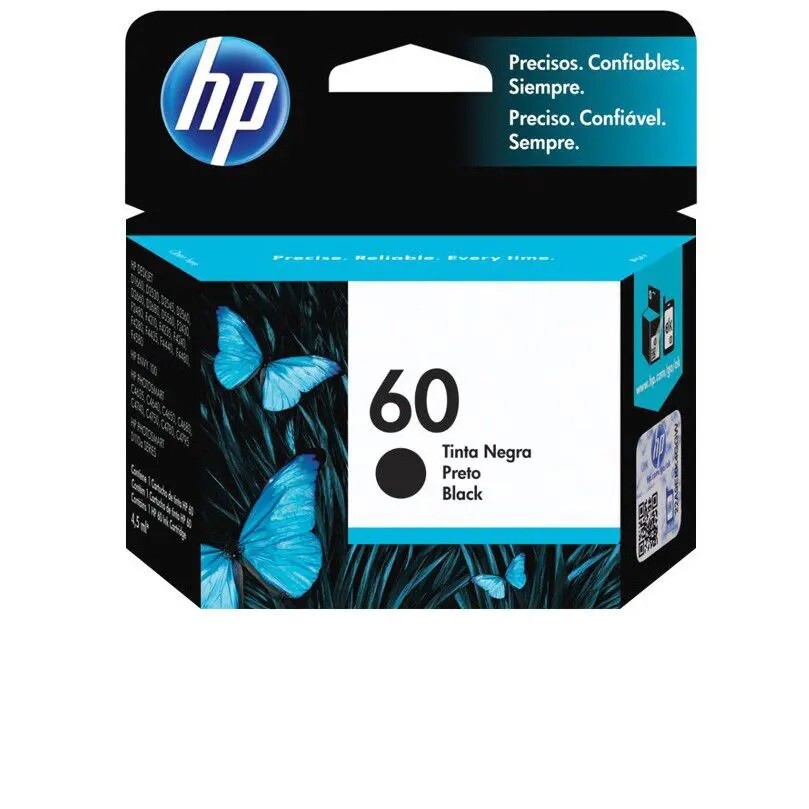 CARTUCHO HP 60 - PRETO 