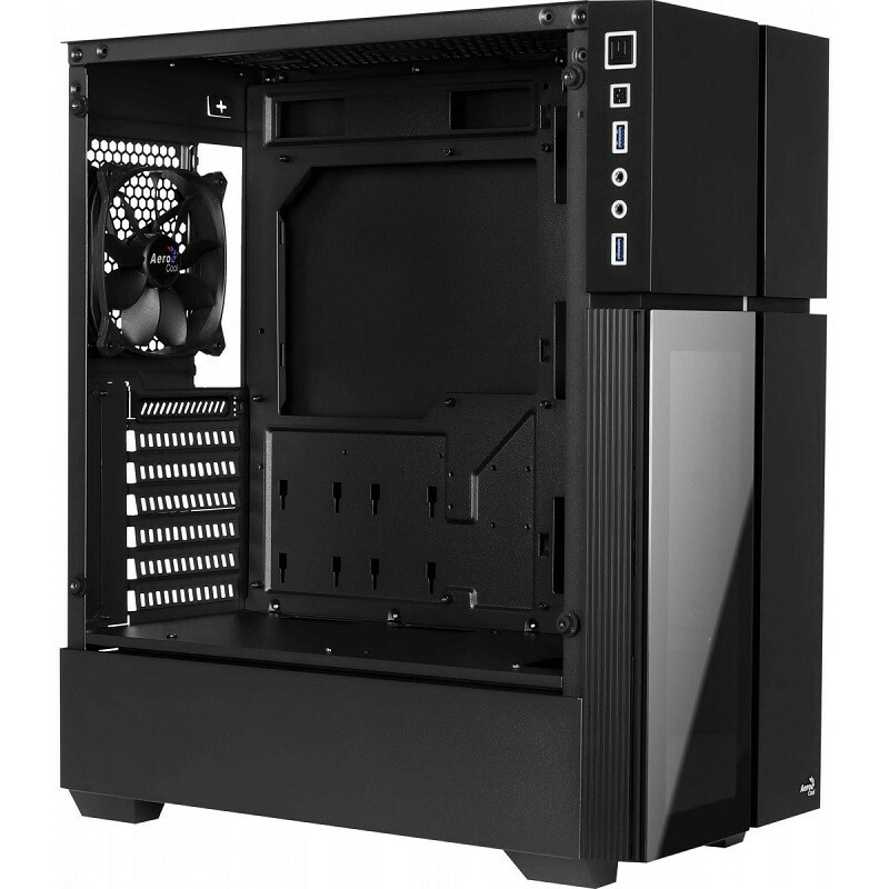 GABINETE AEROCOOL ATX PLAYA RGB VIDRO TEMP. PT    