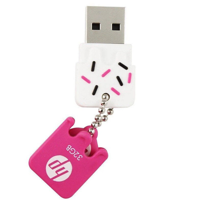 PEN DRIVE 32GB HP 2.0 MINI V178P ROSA             