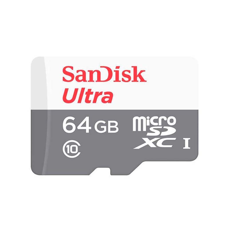 MEM.MICRO SD 64GB SANDISK ULTRA CL.10 100MB/S     