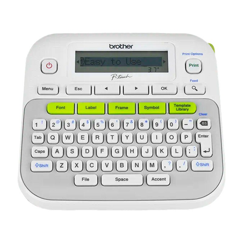 ROTULADOR BROTHER ELETRONICO PORT.PTD210BP+3FT BC 