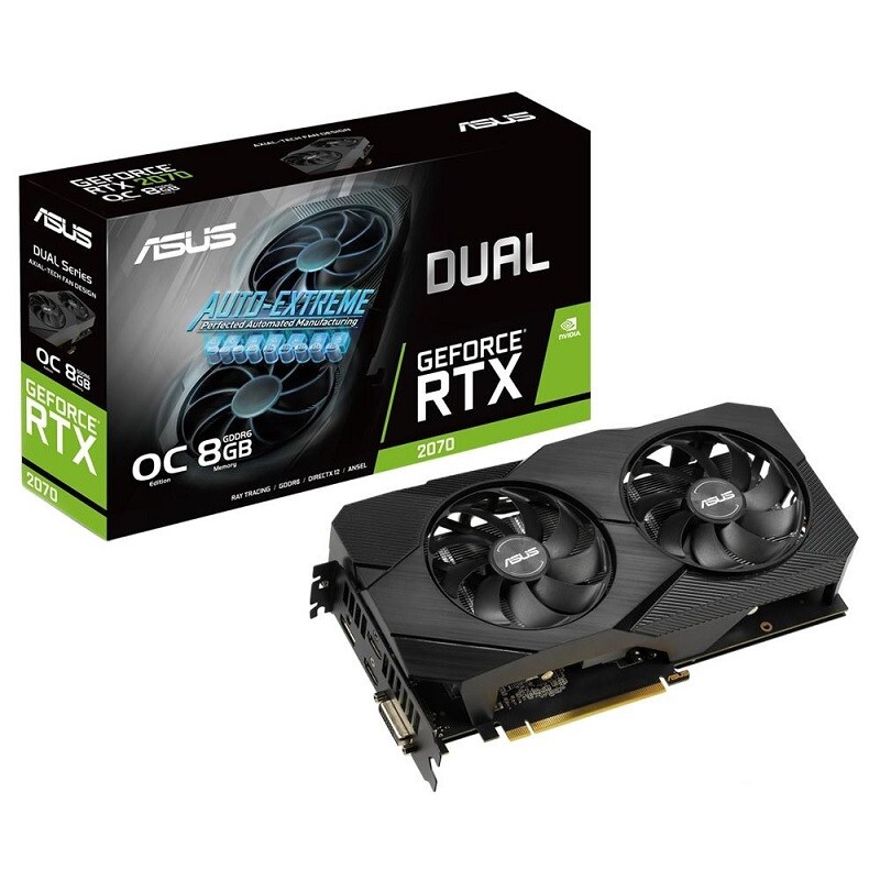 PLACA DE VIDEO PCYES N.GEFORCE RTX 2070 8GB GDDR6 256BITS    