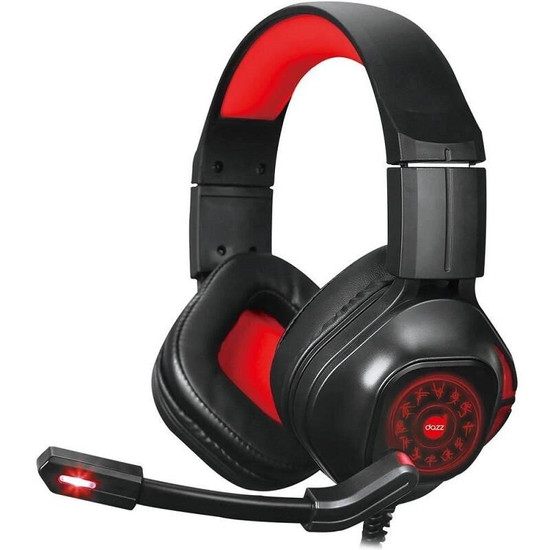 FONE DAZZ GAMER SOUL DARKNESS 62512-7 PRETO       
