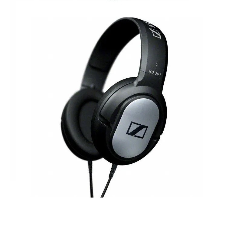 FONE DE OUVIDO SENNHEISER HD201 POWERFUL PRETO