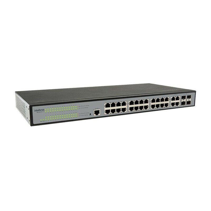 SWITCH INTELBRAS 24P GER GIGA 4P  SG2404MRL2+