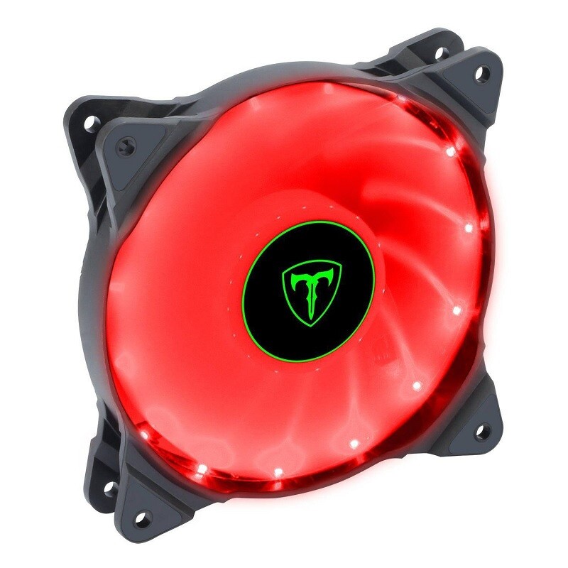 FAN 120X25MM LED VERMELHO T-TGF300-R              