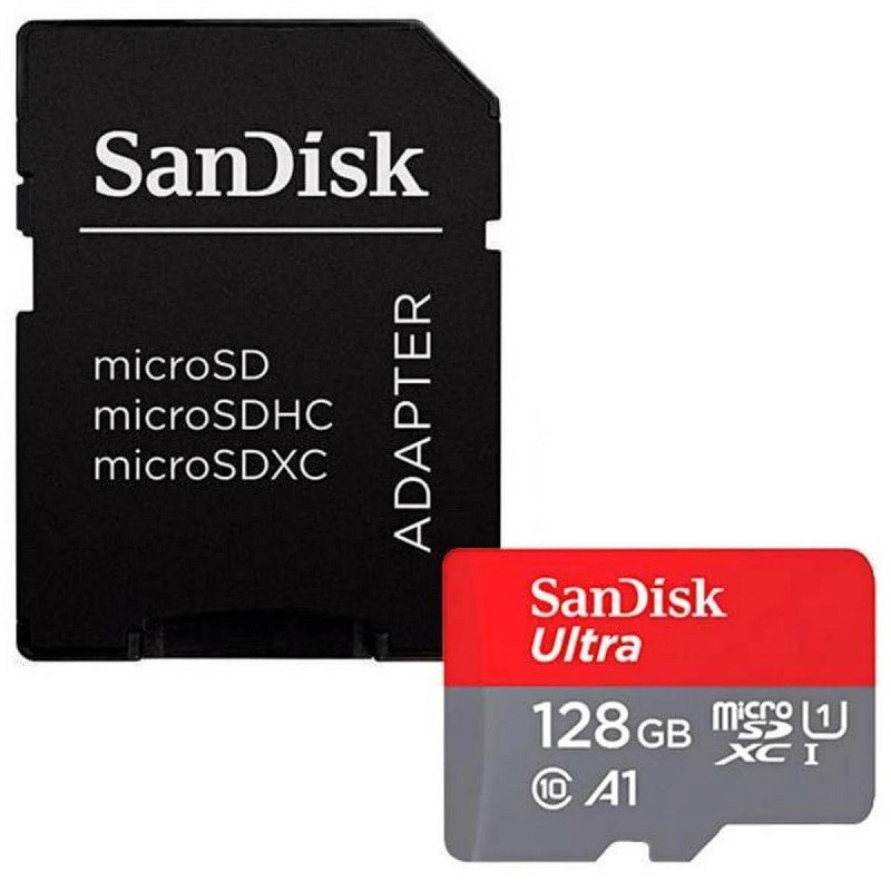 MEM.MICRO SD 128GB SANDISK ULTRA CL.10 100MB/S    
