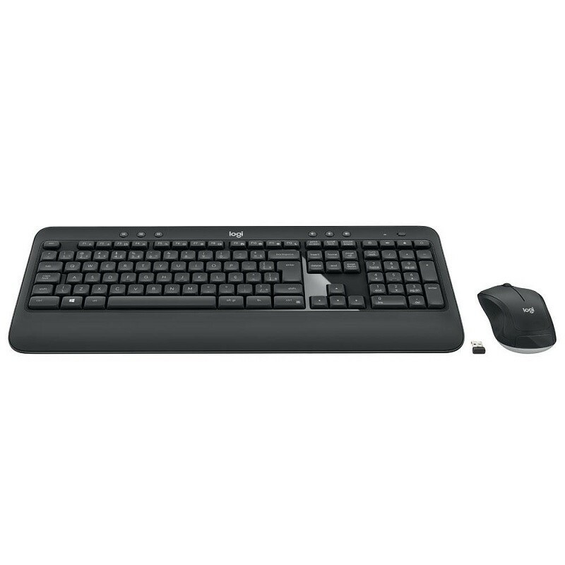 TECLADO+M LOGITECH USB S/FIO MK540 PRETO