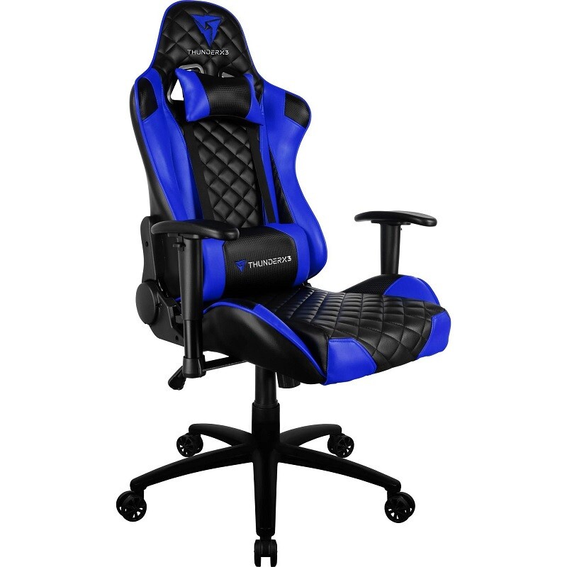 CADEIRA THUNDERX3 GAMER PROF.TGC12 PT/AZUL        