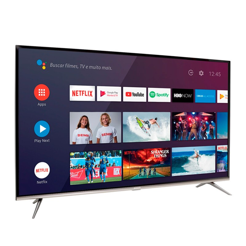 TV LED TCL UHD 4K 50" SMART CONTROLE VOZ PT       