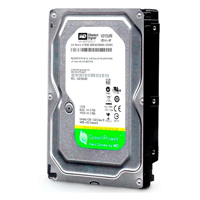 HD PC 1TB WD GREEN POWER 5400RPM SATA III         