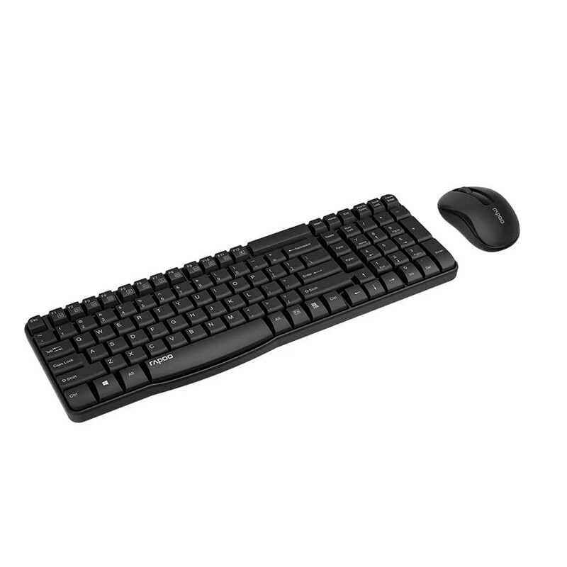 TECLADO+MOUSE RAPOO USB SEM FIO X1800S RA001 PRETO