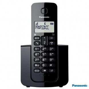 TELEFONE S/FIO PANASONIC KX-TGB110LB PRETO