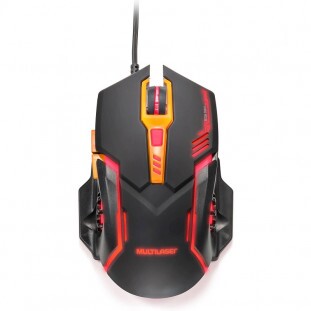 MOUSE MULTILASER USB GAMER MO270 PRETO            