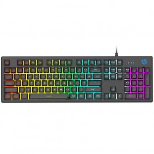 TECLADO HP GAMER K500F MEMBRANA LED PRETO         