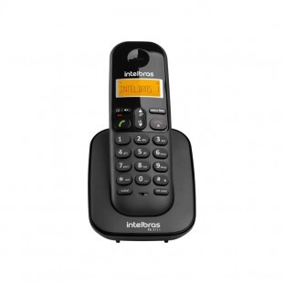 TEL. S/FIO INTELBRAS DIGITAL TS3111 PRETO         