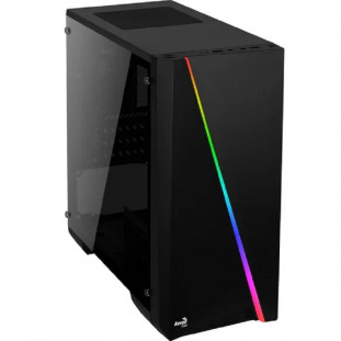 GABINETE AEROCOOL ATX RGB CYLON MINI PRETO        